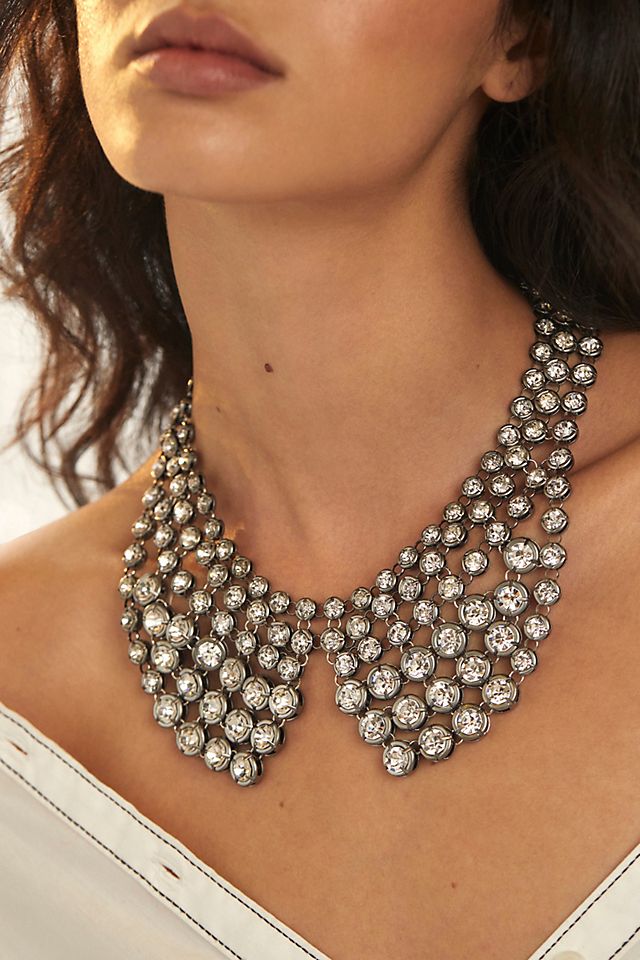 Crystal Collar Necklace | Anthropologie