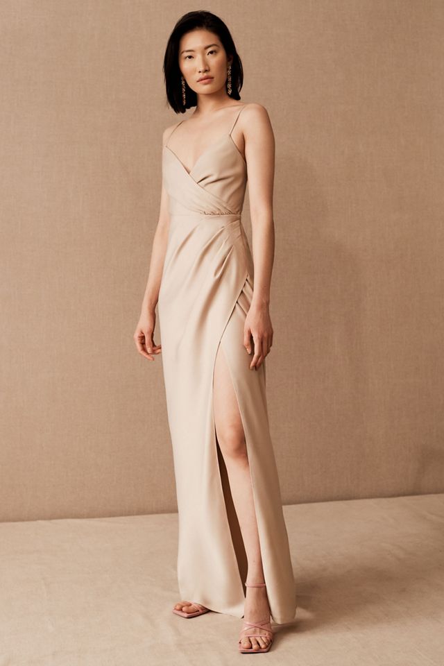 Freya Satin Charmeuse Dress #1