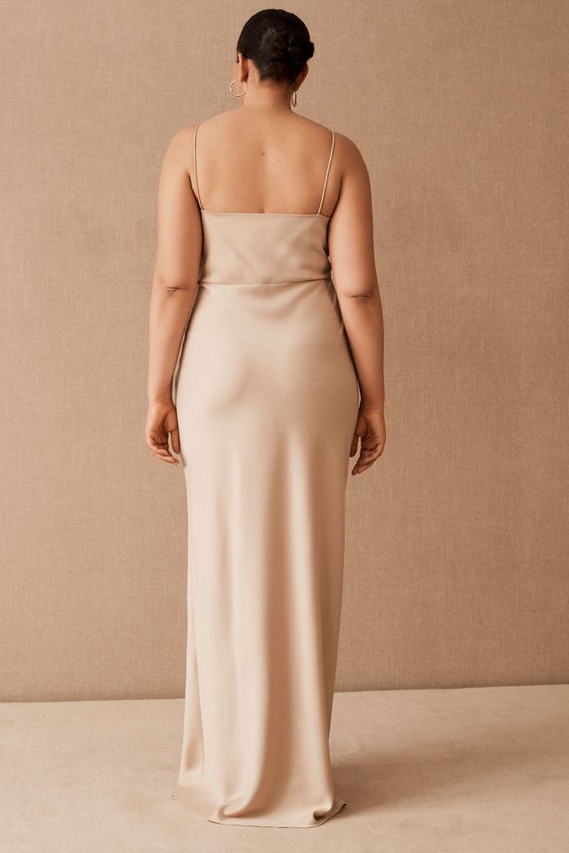 Freya Satin Charmeuse Dress #4