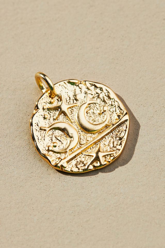 Celestial Coin Charm | Anthropologie