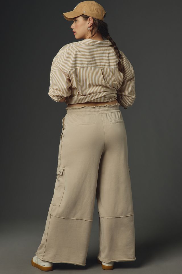 Daily Practice by Anthropologie Utility Wide-Leg Pants #6