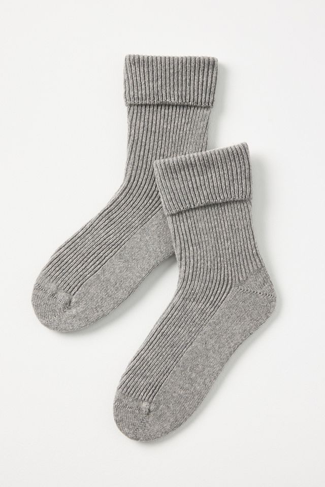 Cashmere Crew Socks