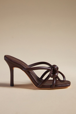 Loeffler Randall Margi Bow Heels In Brown