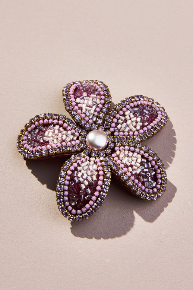 Pearl Blossom Brooch | Anthropologie