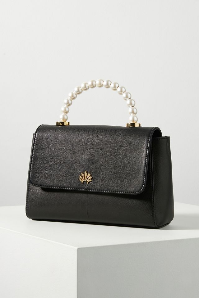 Lele Sadoughi Pearl-Handled Bag