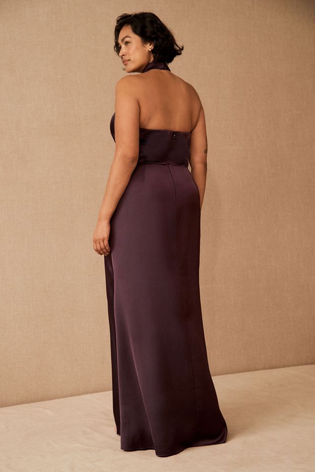 Ruby Satin Charmeuse Dress #5