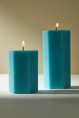 Jackie Wrapped Pillar Candle