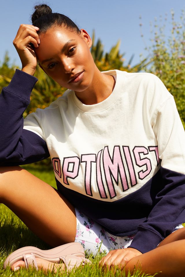 Spiritual Gangster Optimist Mazzy Sweatshirt Anthropologie