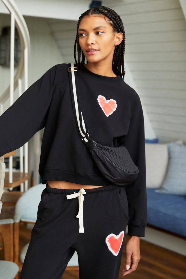 Electric & Rose Sweetheart Sweatshirt Anthropologie