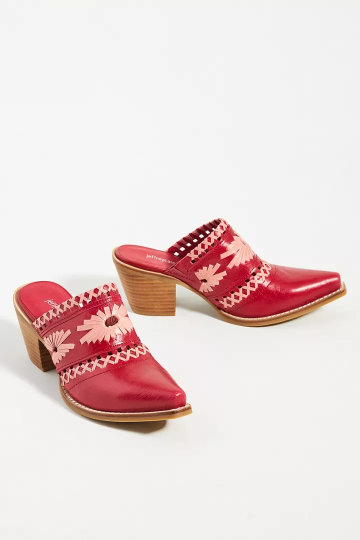 Jeffrey Campbell Woven Mules
