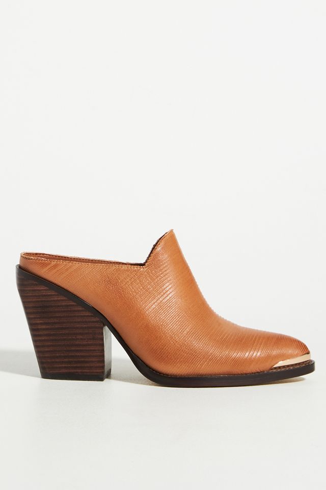 Silent D Heeled Mules | Anthropologie