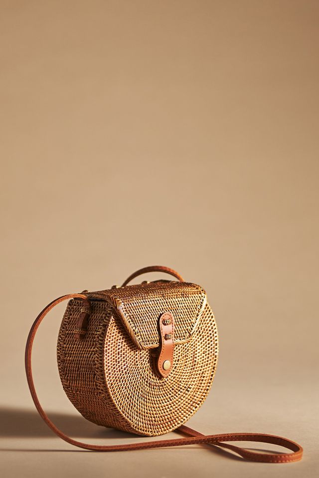 Bali Circle Crossbody Bag | Anthropologie