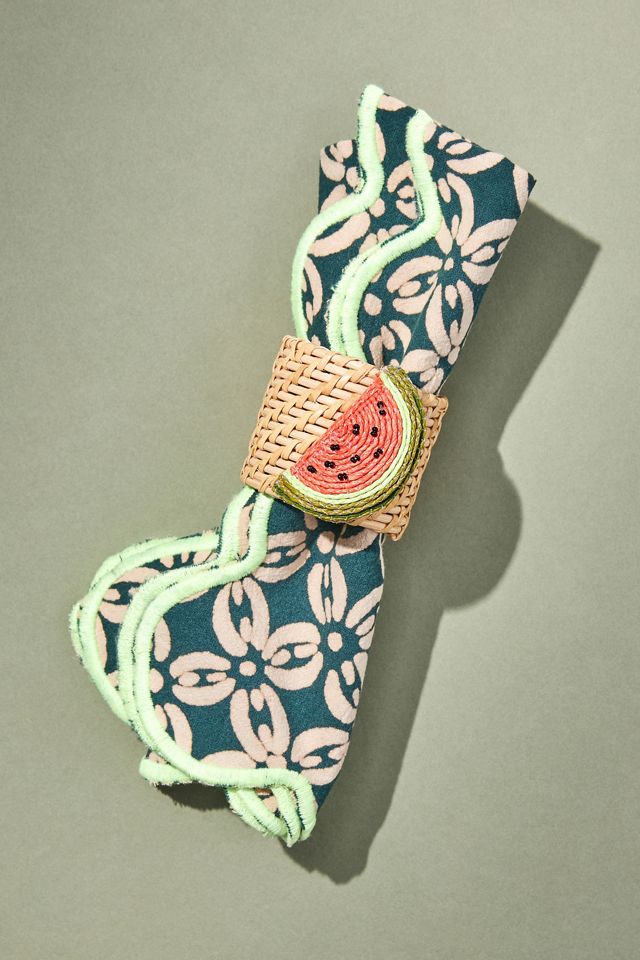 Fruta Napkin Rings, Set of 4 #1