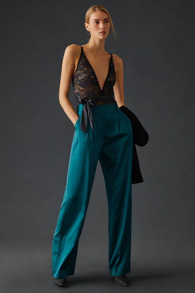 Cosabella Deep-V Lace Bodysuit #3