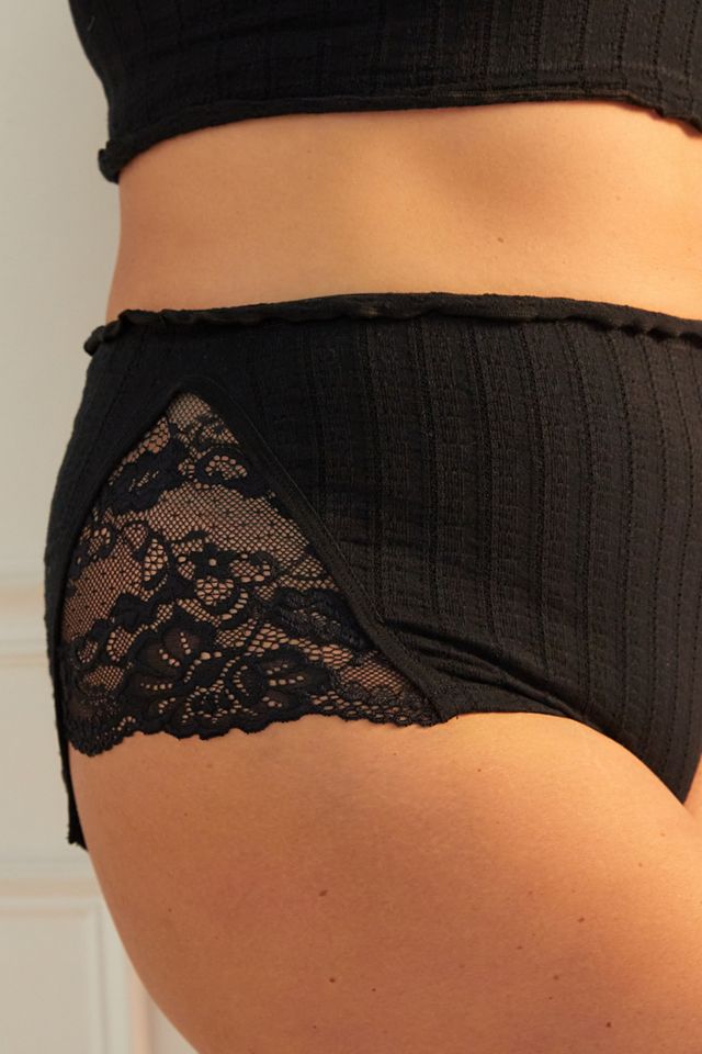 By Anthropologie Rita Seamless Lace Hipster Briefs #6