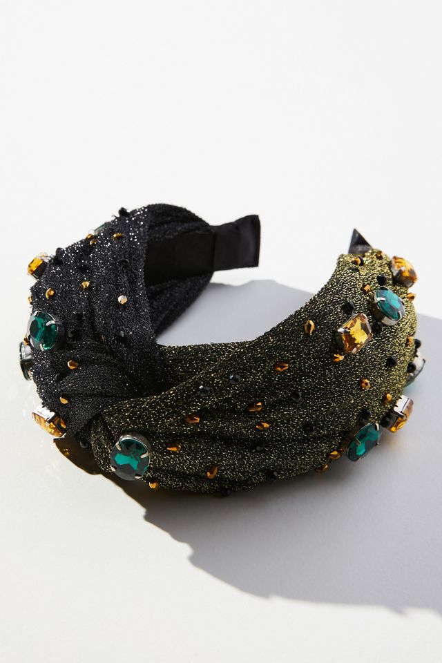 Knotted Embellished Headband Anthropologie