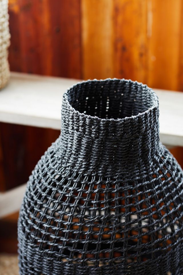 Woven Wicker Vase #2