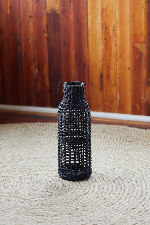 Woven Wicker Vase #3