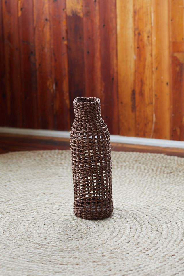 Woven Wicker Vase #2