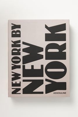 New York By New York Hardcover Coffee Table Book