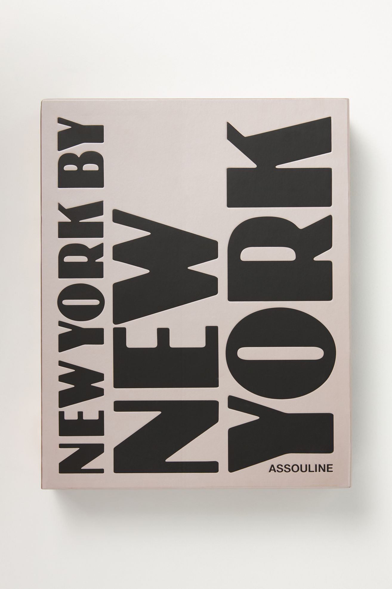 New York By New York Hardcover Coffee Table Book - Light Grey, One Size