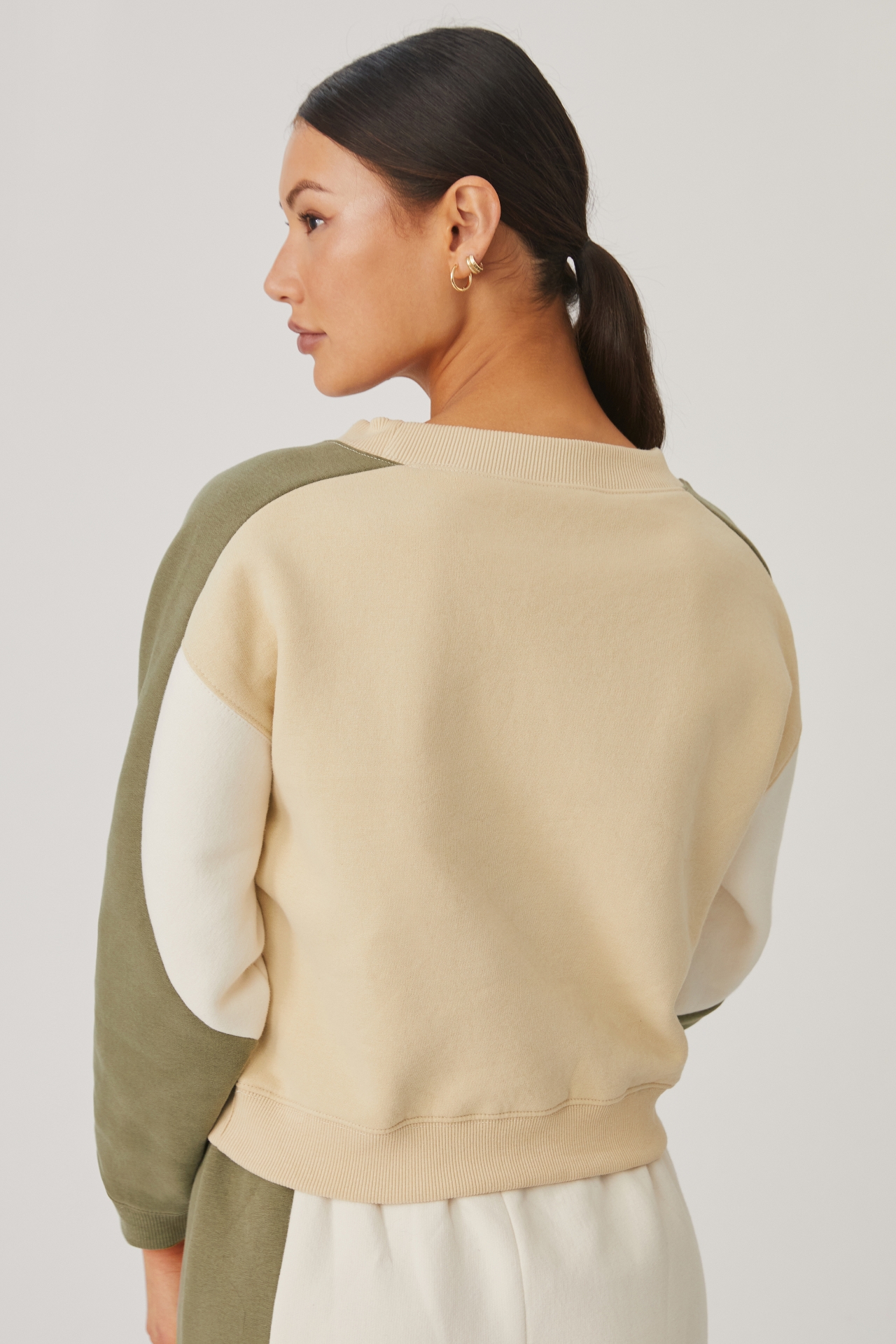 Daily Practice by Anthropologie Colorblocked Sweatshirt