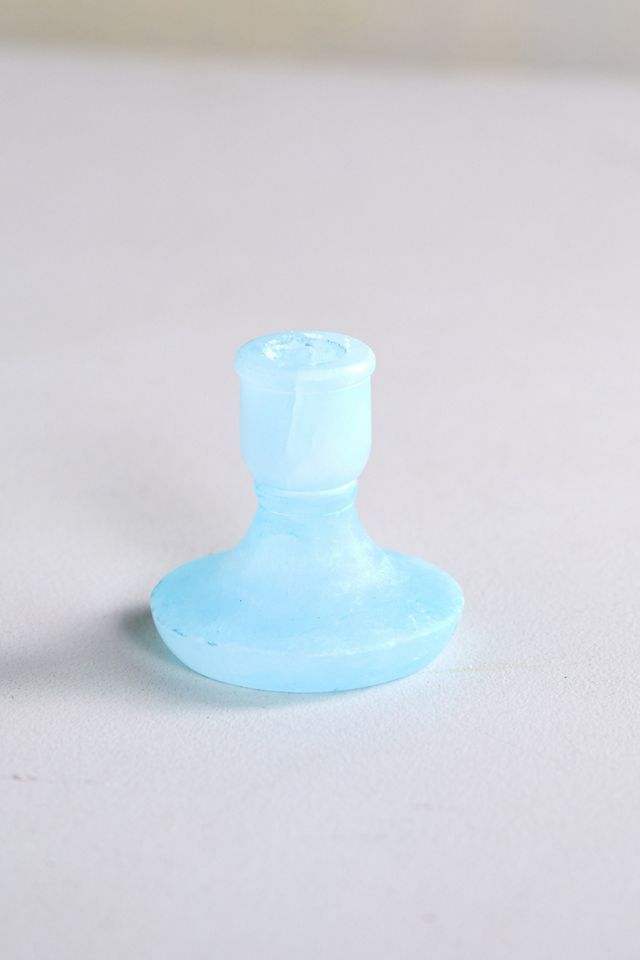 Colorful Alabaster Curved Candlestick #1