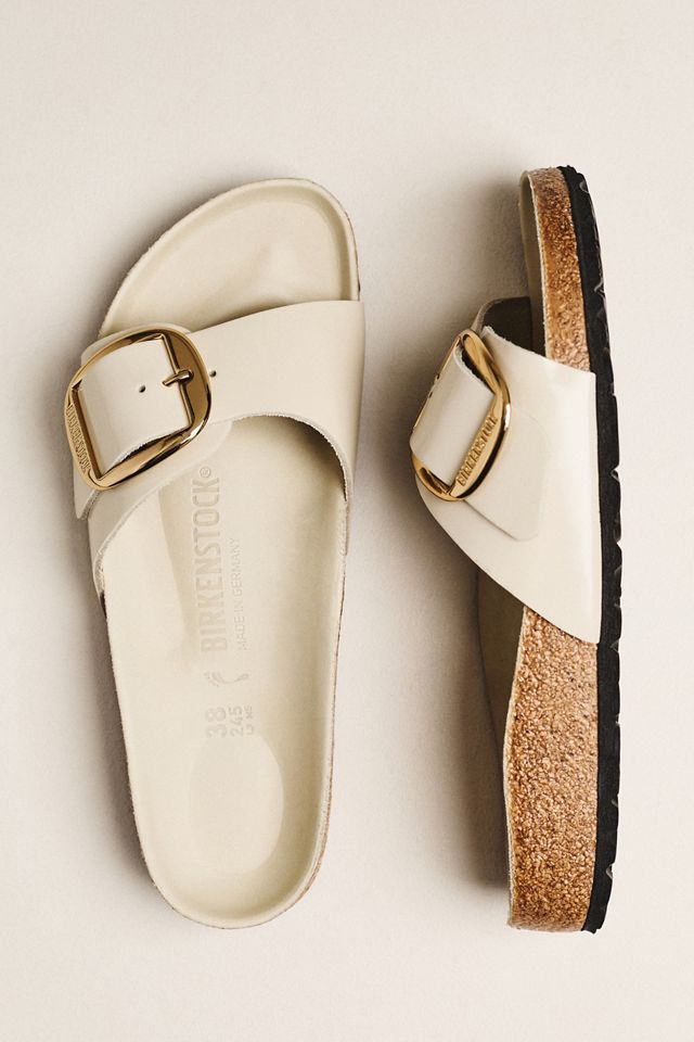 Birkenstock Madrid Big Buckle High Shine Sandals | Anthropologie