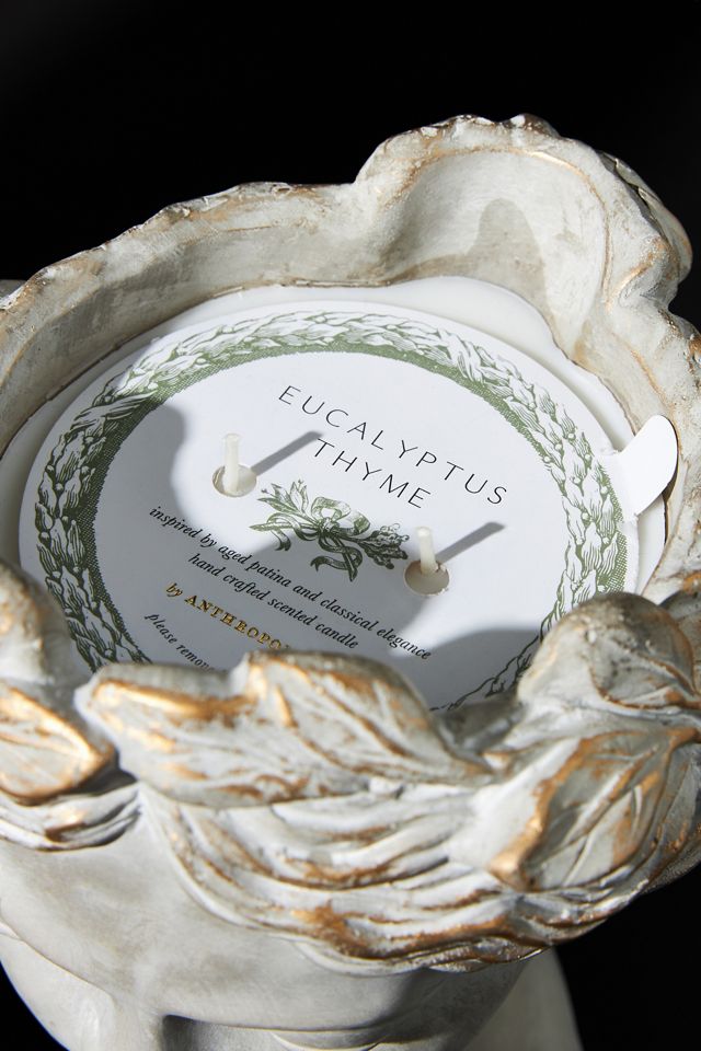 Grecian Bust Candle #1