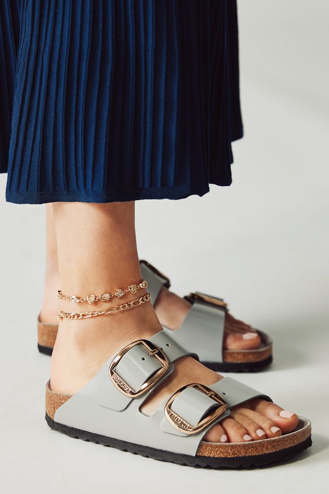 BIRKENSTOCK ☆ARIZONA BIG BUCKLE☆37☆美品 Birkenstock Arizona Big Buckle High Shine Sandals