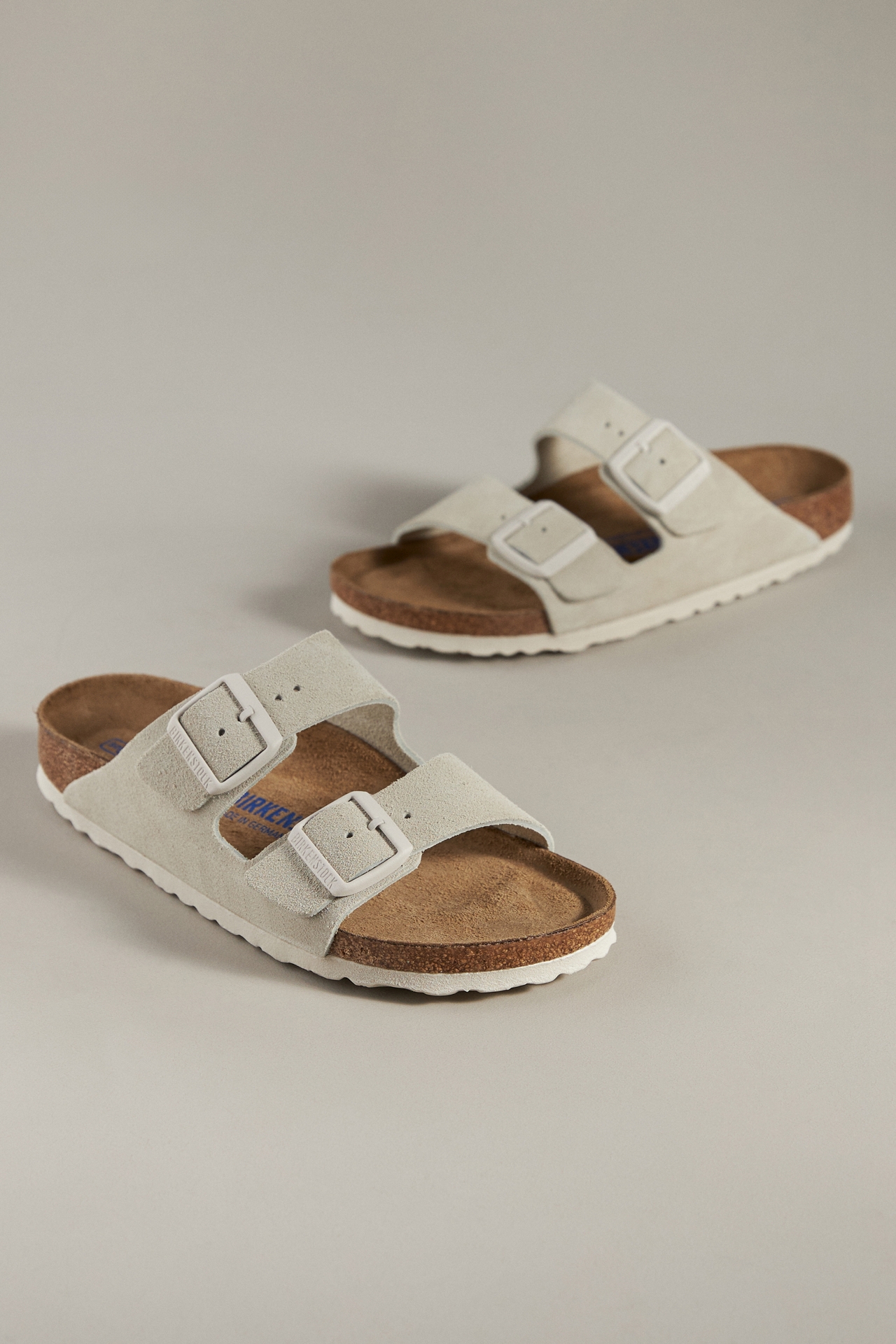 Birkenstock Arizona Suede Soft Footbed Sandals