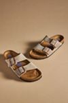 Birkenstock Arizona Suede Soft Footbed Sandals
