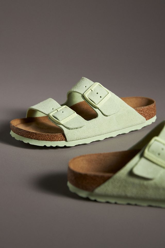 Birkenstock Arizona Suede Soft Footbed Sandals #3