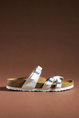 Birkenstock Franca Soft Footbed Sandals In White