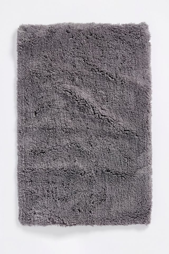 Coyuchi Shag Organic Bath Rug #1