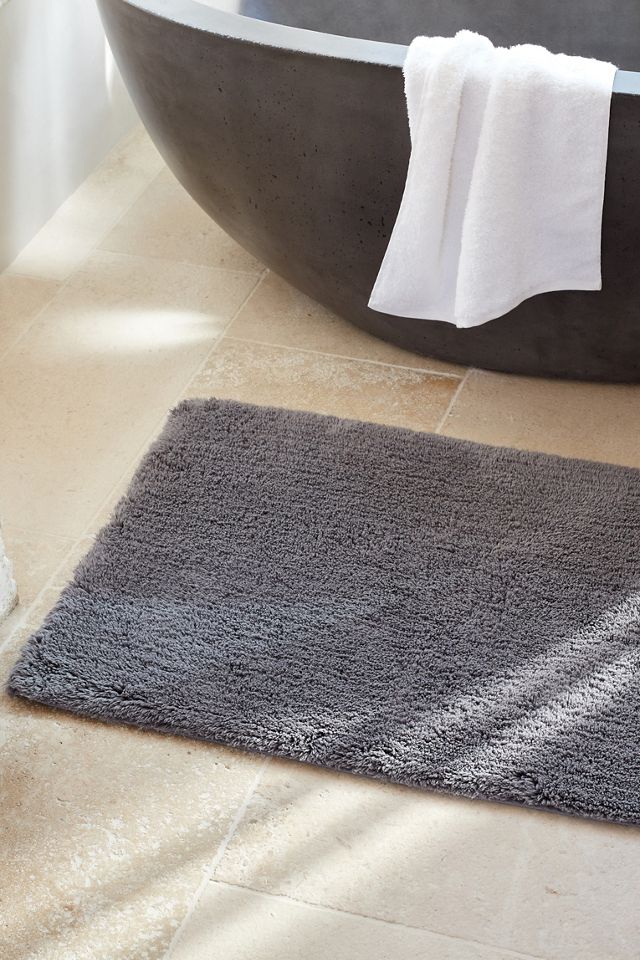 Coyuchi Shag Organic Bath Rug #2