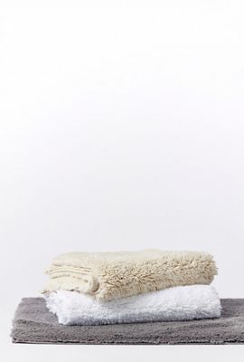 Coyuchi Shag Organic Bath Rug