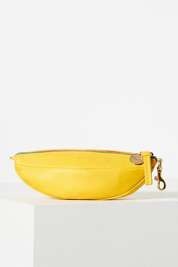 Le Banane Clutch Bag In Yellow