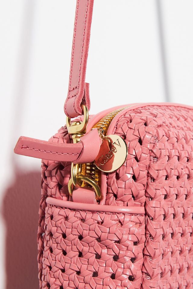 Clare V. Petal Rattan Midi Sac Crossbody Bag | Anthropologie