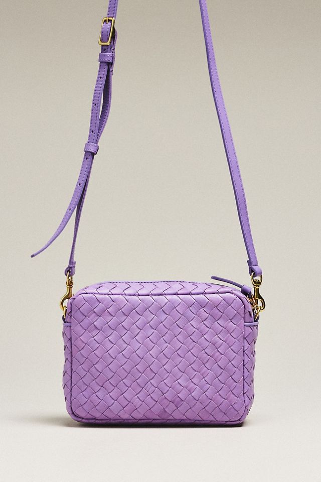 Clare V. Woven Midi Crosbody Bag #1