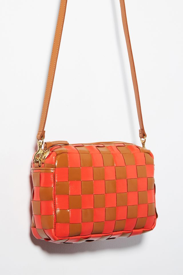 Clare V. Marisol Diagonal Woven Bag