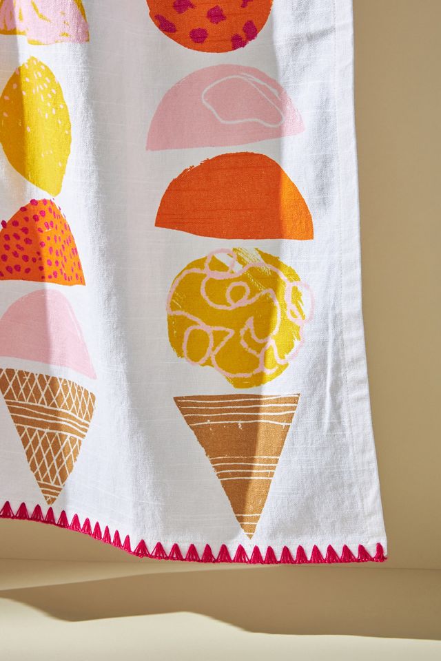 Flavors of Summer Dish Towel #1