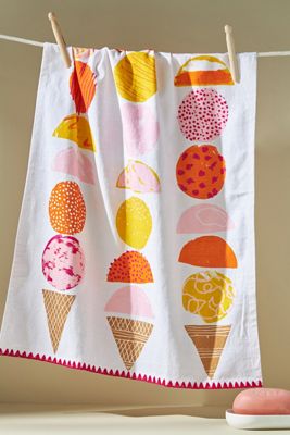 Flavors of Summer Dish Towel