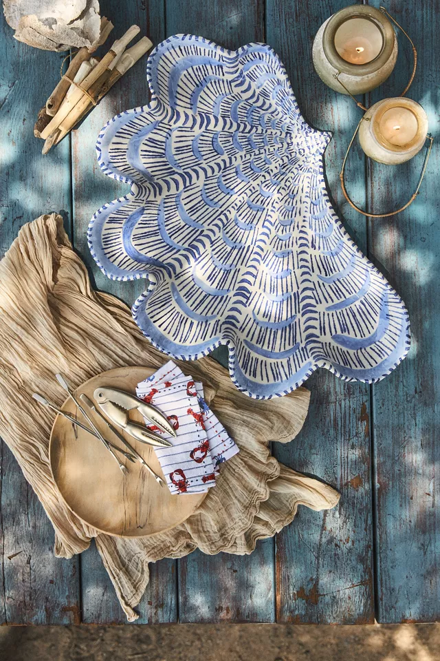 August Wren Lobster Bake Napkins, Set of 4