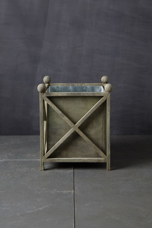 Cross Frame Iron Planter #1