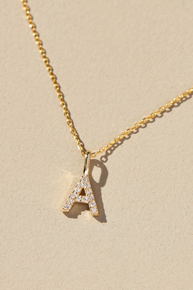 Monogram Charm Necklace #1