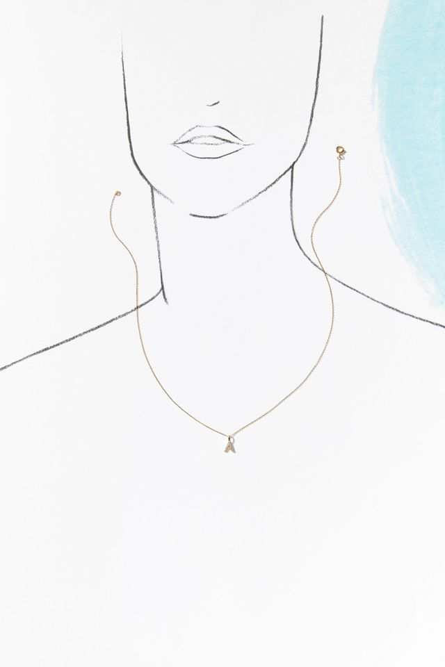 Monogram Charm Necklace #2