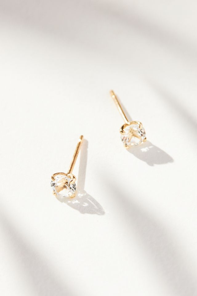 Crystal Post Earrings | Anthropologie