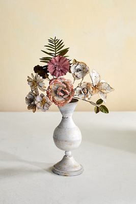 Iron Bouquet + Bud Vase