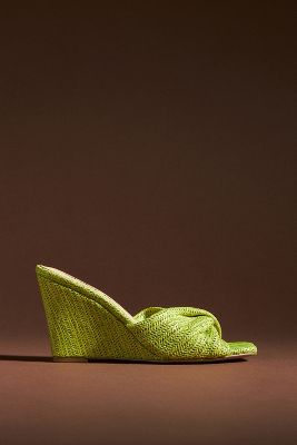 Silent D Katia Wedges In Green
